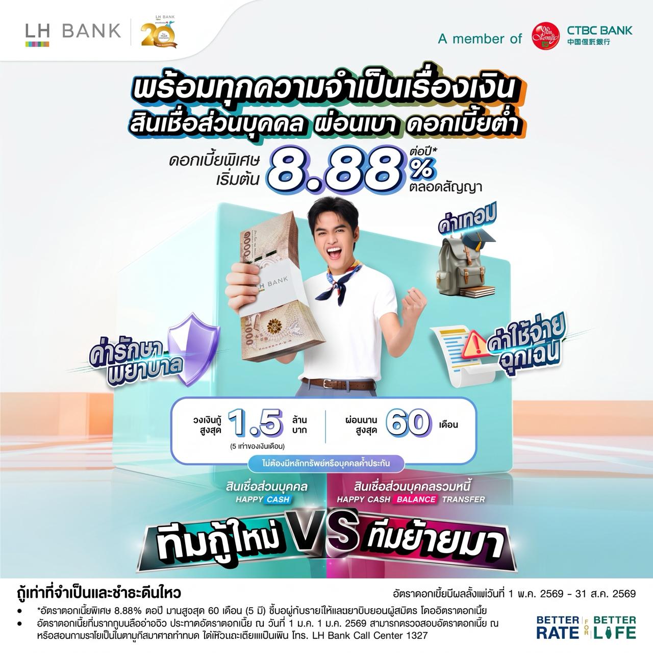 LH Bank สินเชื่อส่วนบุคคล